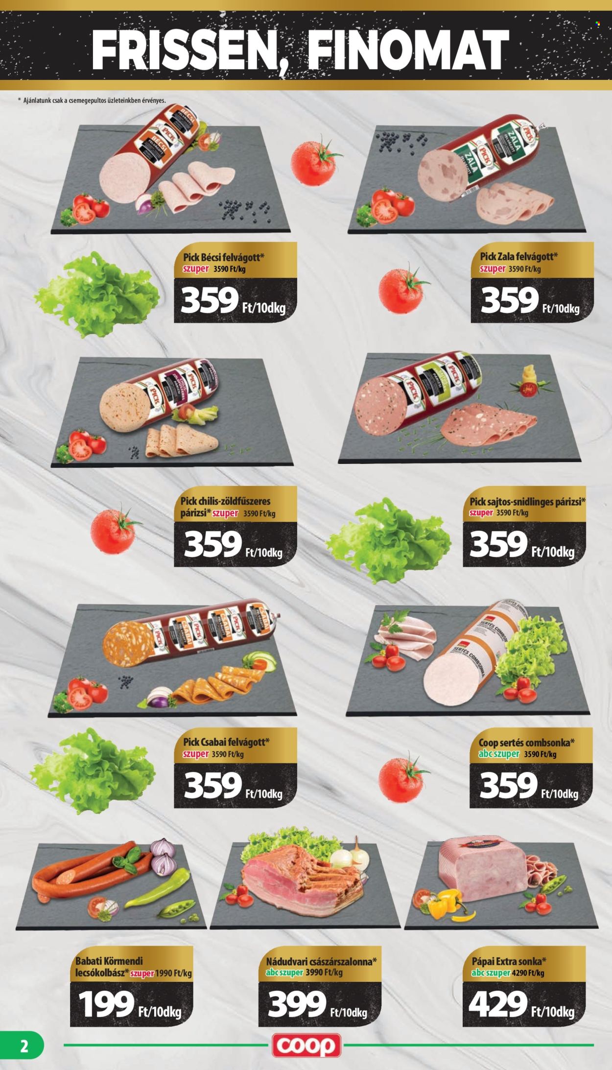Coop akciós újságok - 2024.01.25 - 2024.01.31. Oldal 2