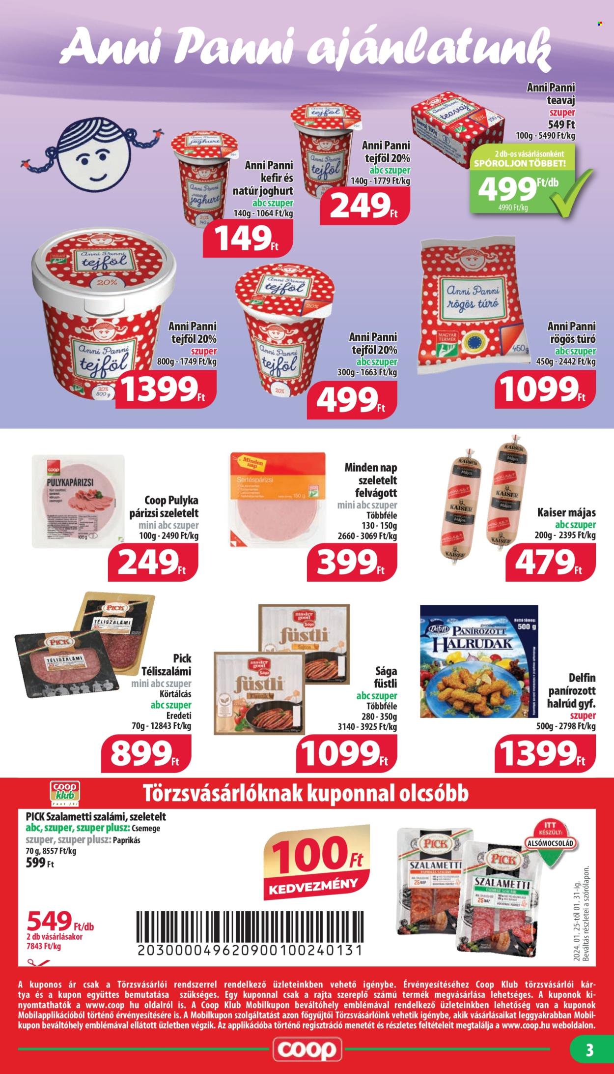 Coop akciós újságok - 2024.01.25 - 2024.01.31. Oldal 3