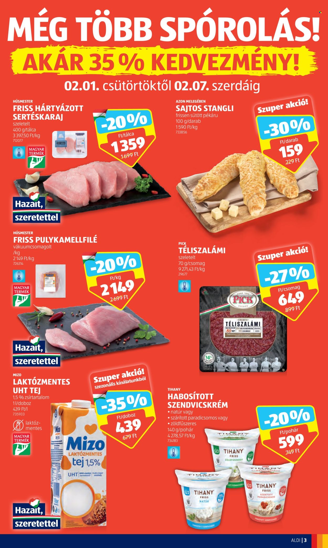 Aldi akciós újságok - 2024.02.01 - 2024.02.07. Oldal 3
