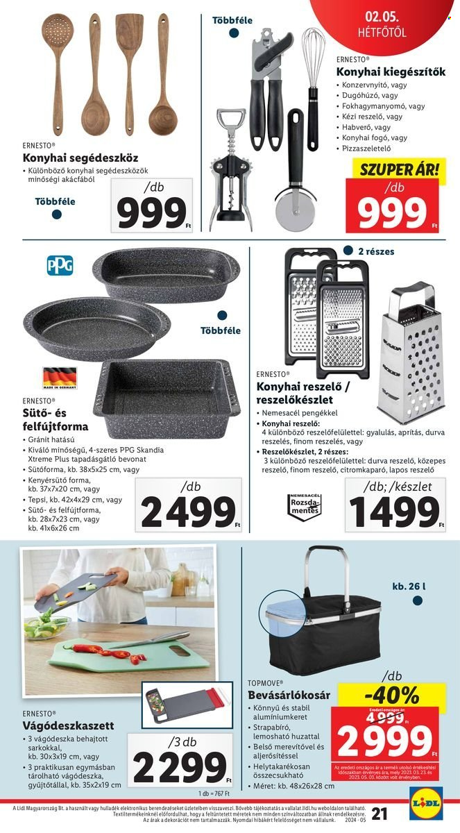 Lidl akciós újságok. Oldal 21