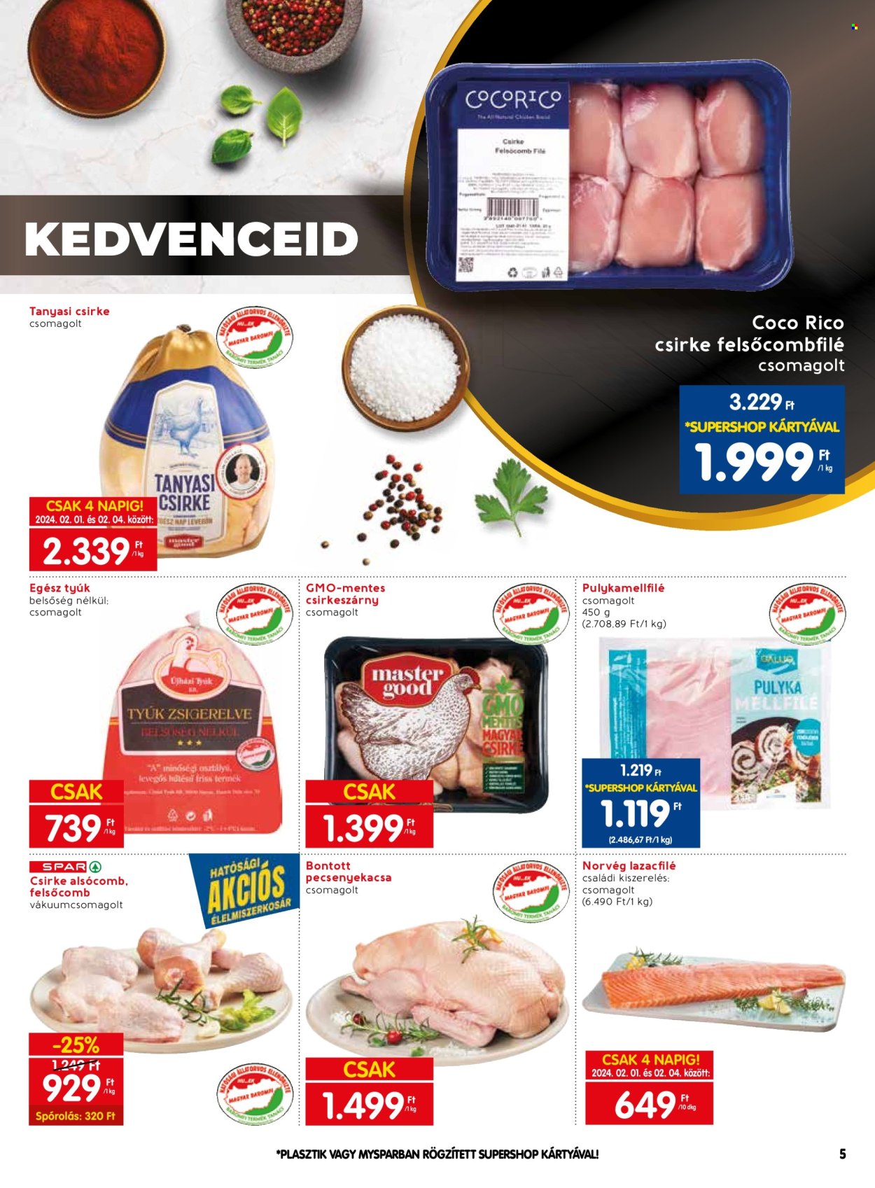SPAR akciós újságok - 2024.02.01 - 2024.02.07. Oldal 5