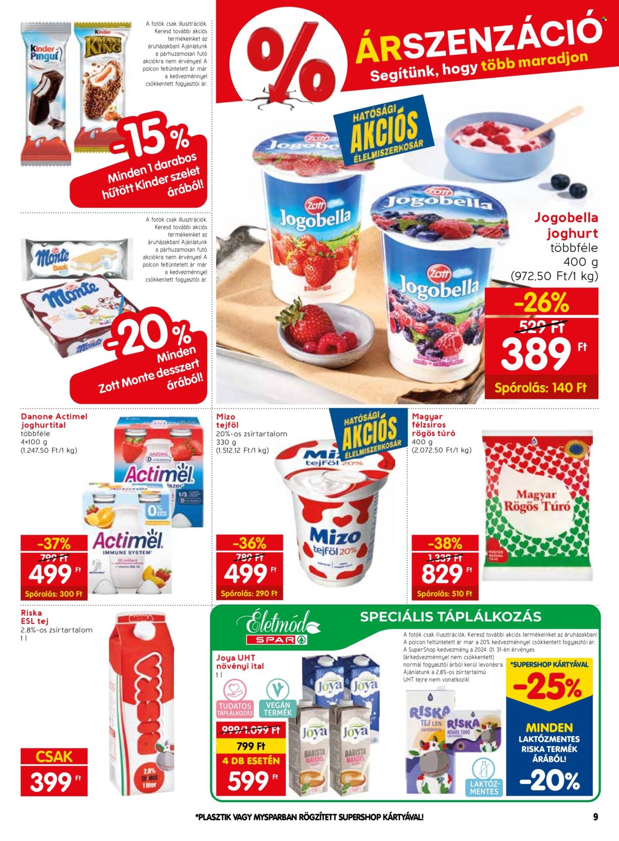 SPAR akciós újságok - 2024.02.01 - 2024.02.07. Oldal 9