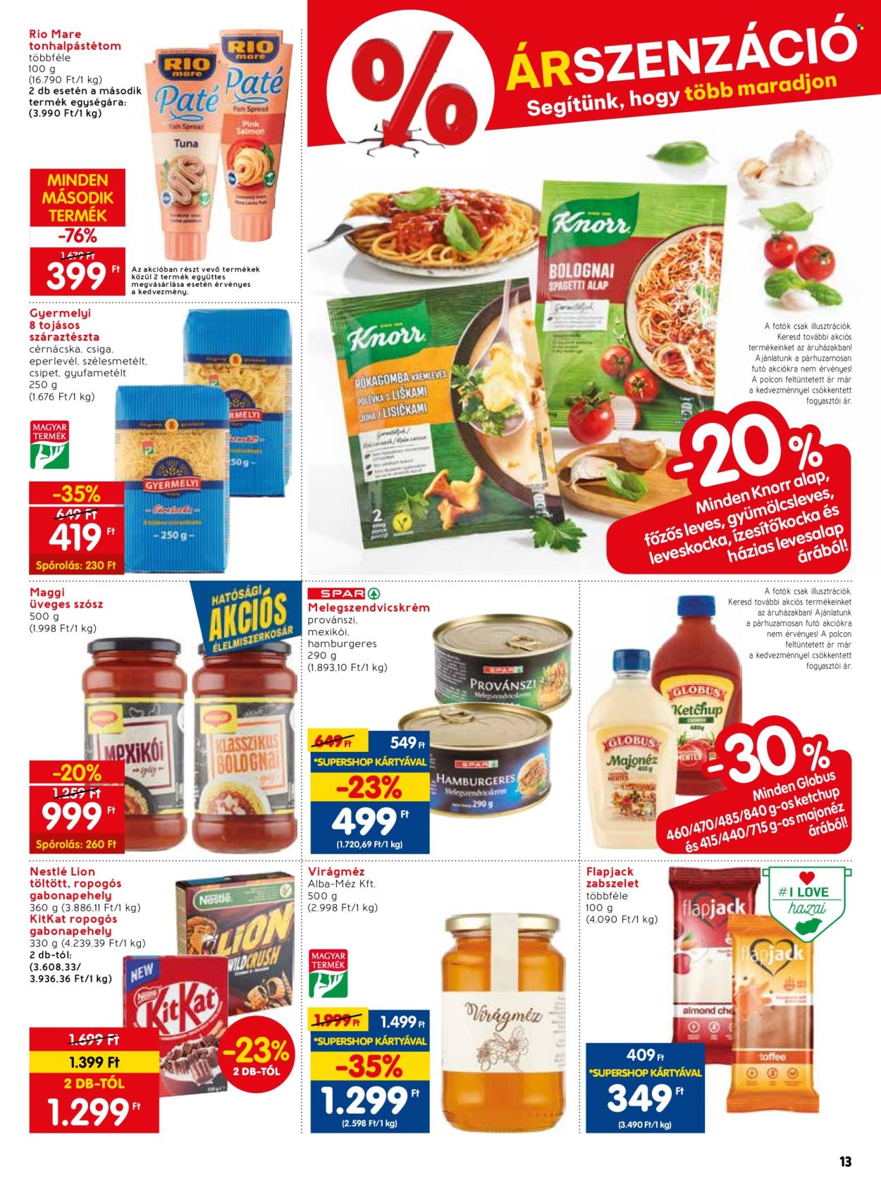 SPAR akciós újságok - 2024.02.01 - 2024.02.07. Oldal 13
