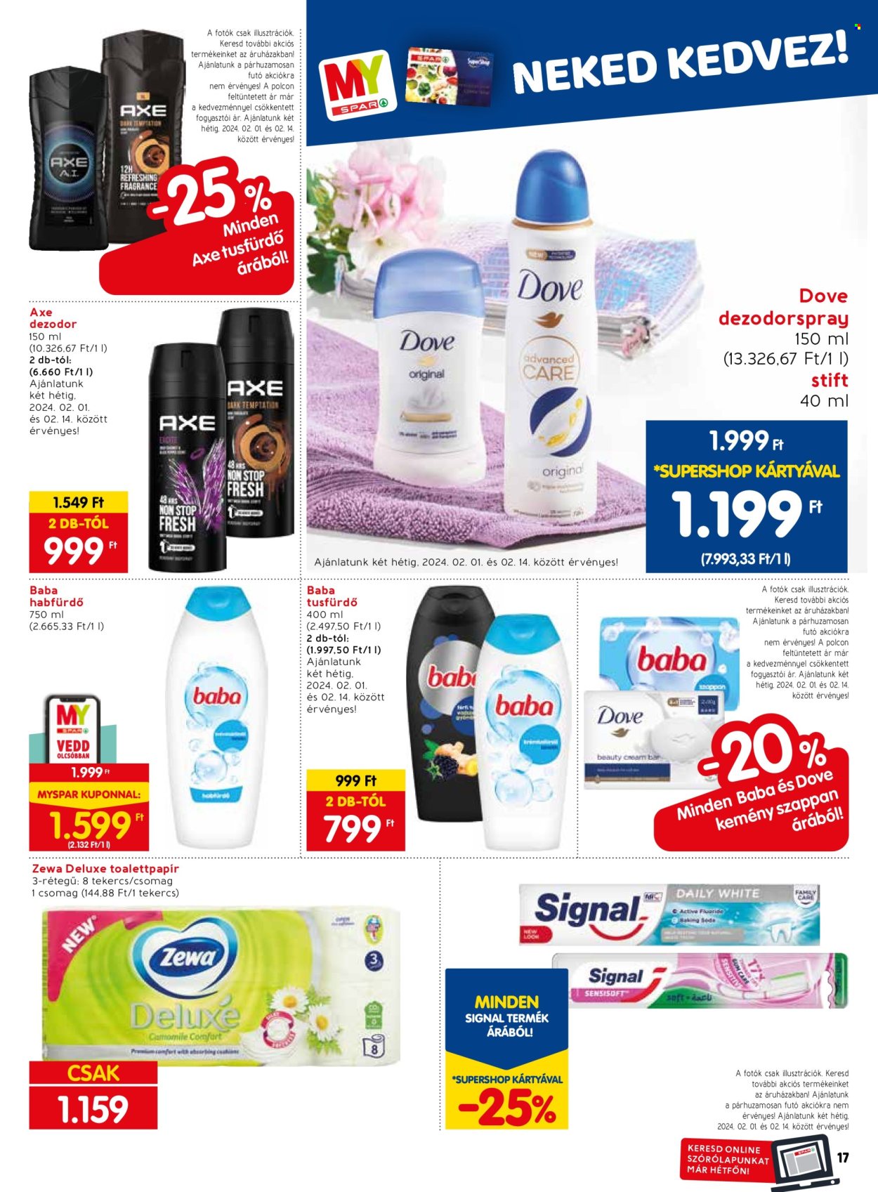 SPAR akciós újságok - 2024.02.01 - 2024.02.07. Oldal 17