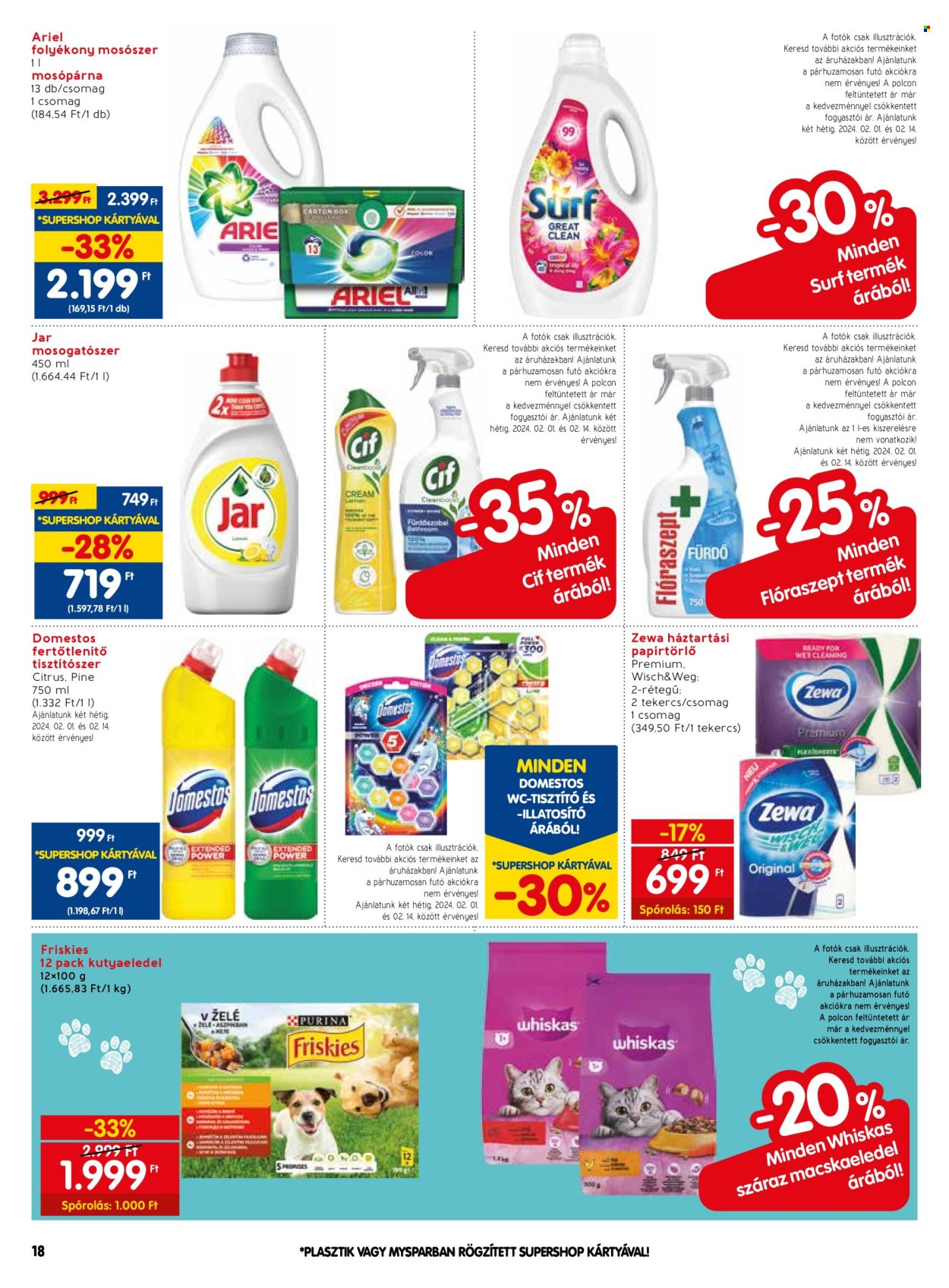 SPAR akciós újságok - 2024.02.01 - 2024.02.07. Oldal 18