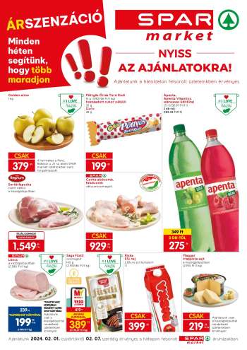 Újság SPAR market - 2024.02.01 - 2024.02.07.