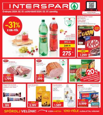 Újság INTERSPAR - 2024.02.01 - 2024.02.07.