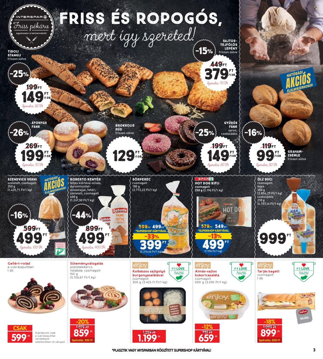 INTERSPAR akciós újságok - 2024.02.01 - 2024.02.07. Oldal 3