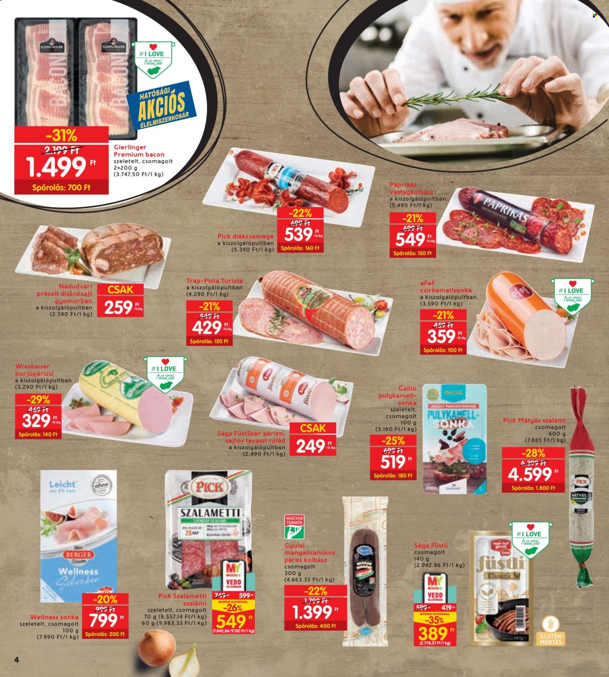 INTERSPAR akciós újságok - 2024.02.01 - 2024.02.07. Oldal 4