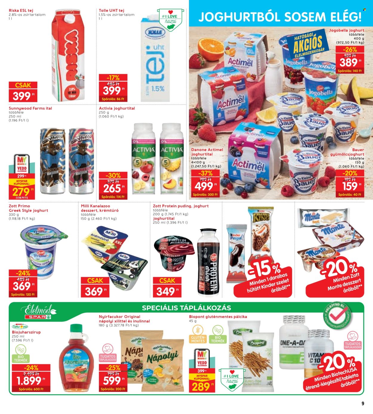 INTERSPAR akciós újságok - 2024.02.01 - 2024.02.07. Oldal 9