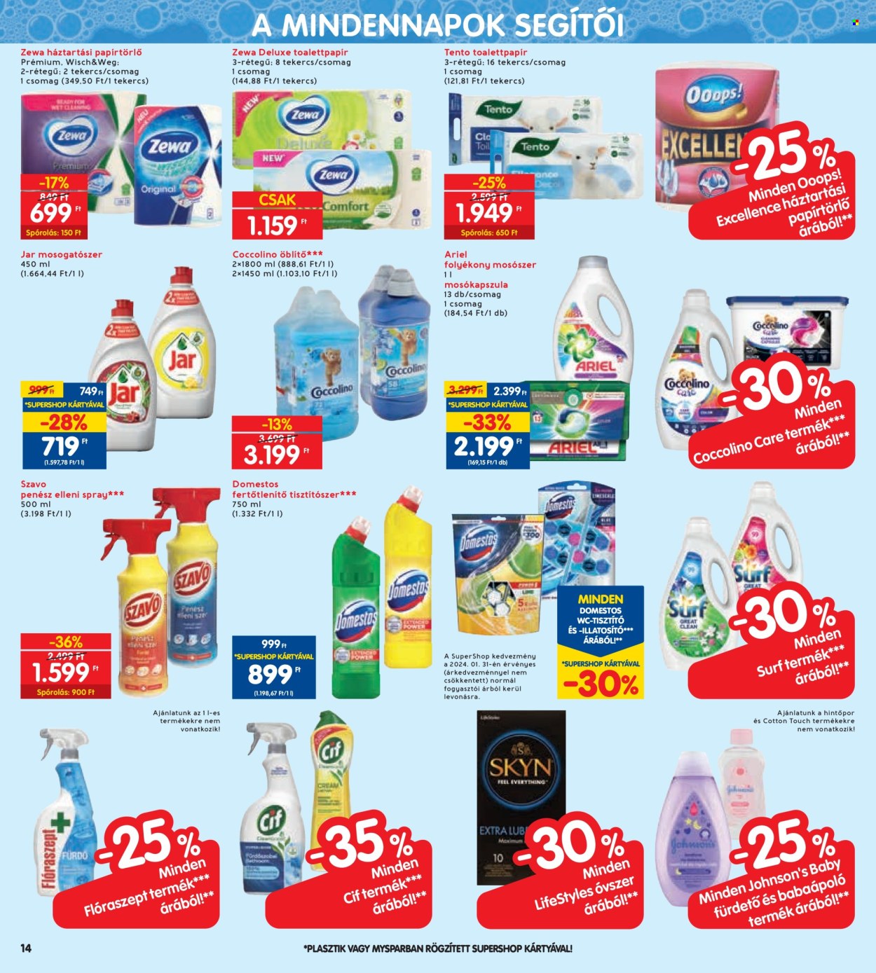 INTERSPAR akciós újságok - 2024.02.01 - 2024.02.07. Oldal 14