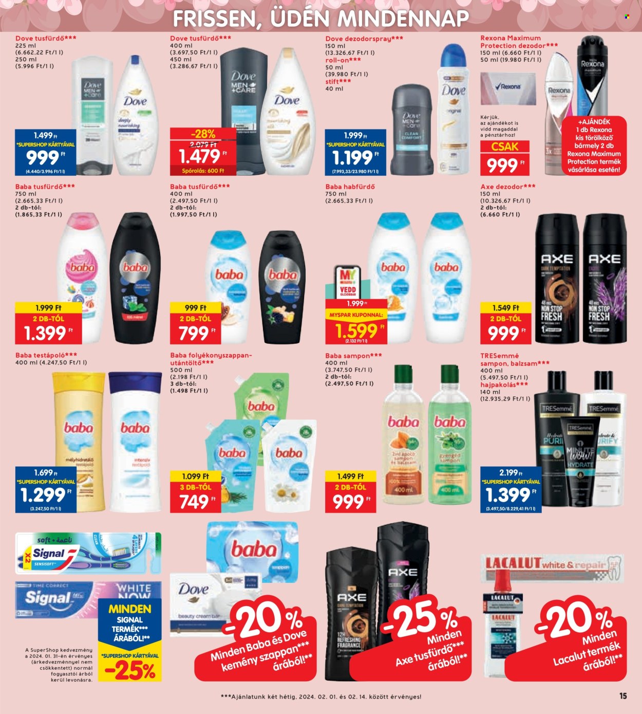 INTERSPAR akciós újságok - 2024.02.01 - 2024.02.07. Oldal 15