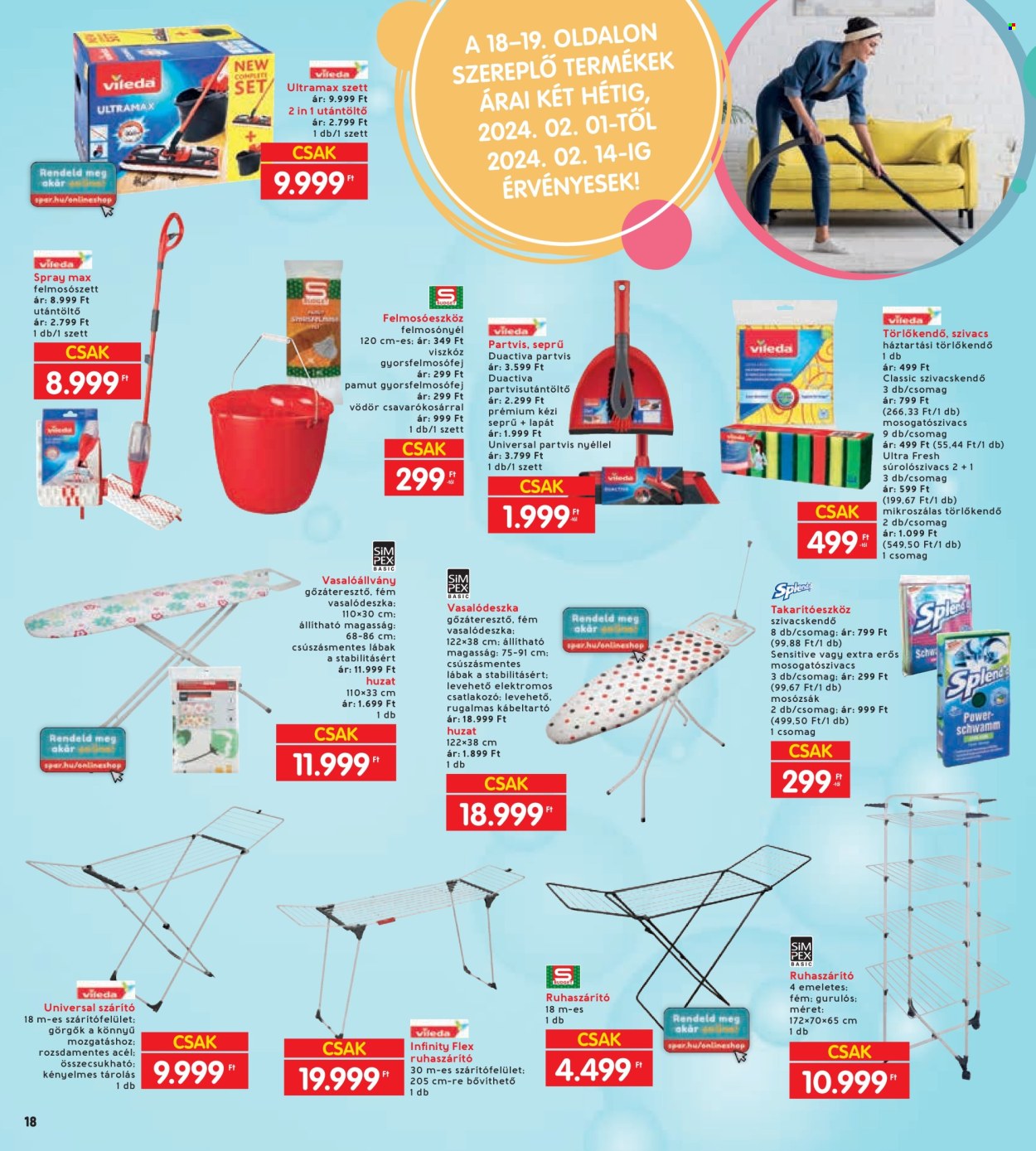 INTERSPAR akciós újságok - 2024.02.01 - 2024.02.07. Oldal 18