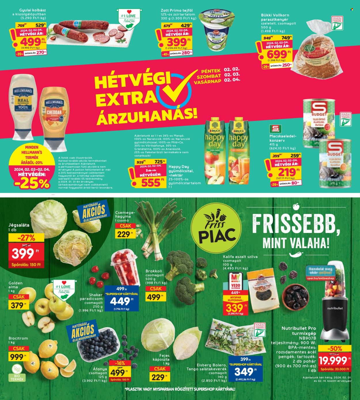 INTERSPAR akciós újságok - 2024.02.01 - 2024.02.07. Oldal 20