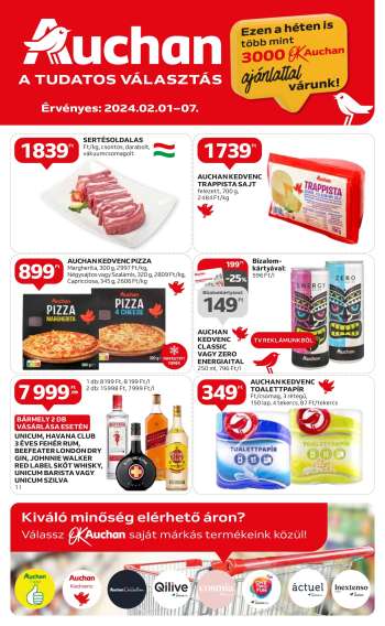 Újság Auchan - 2024.02.01 - 2024.02.07.