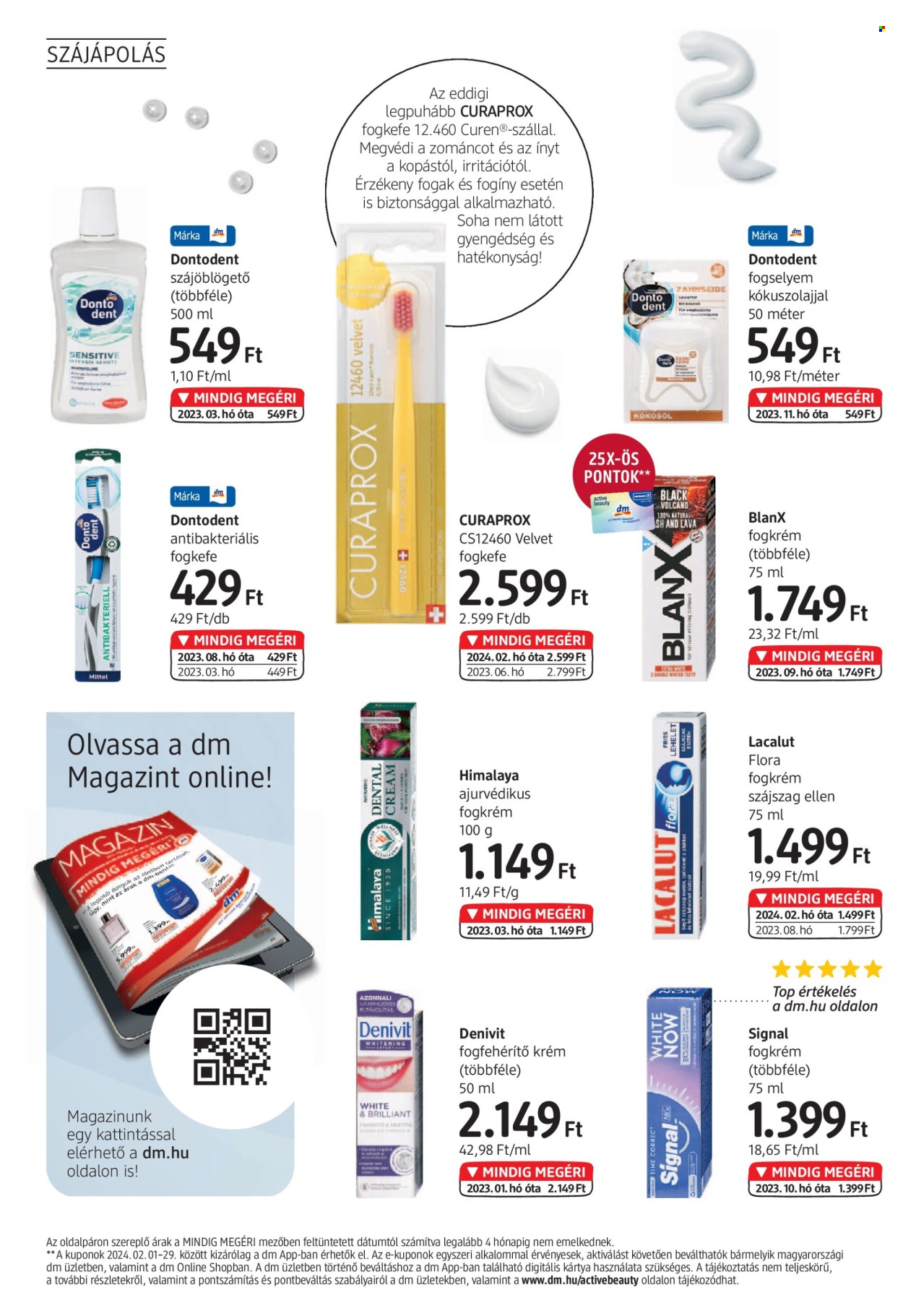 dm drogerie markt akciós újságok. Oldal 14
