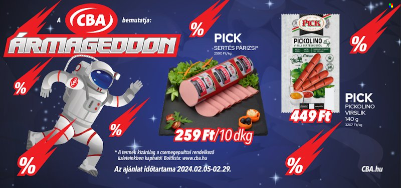 CBA akciós újságok - 2024.02.05 - 2024.02.29. Oldal 3