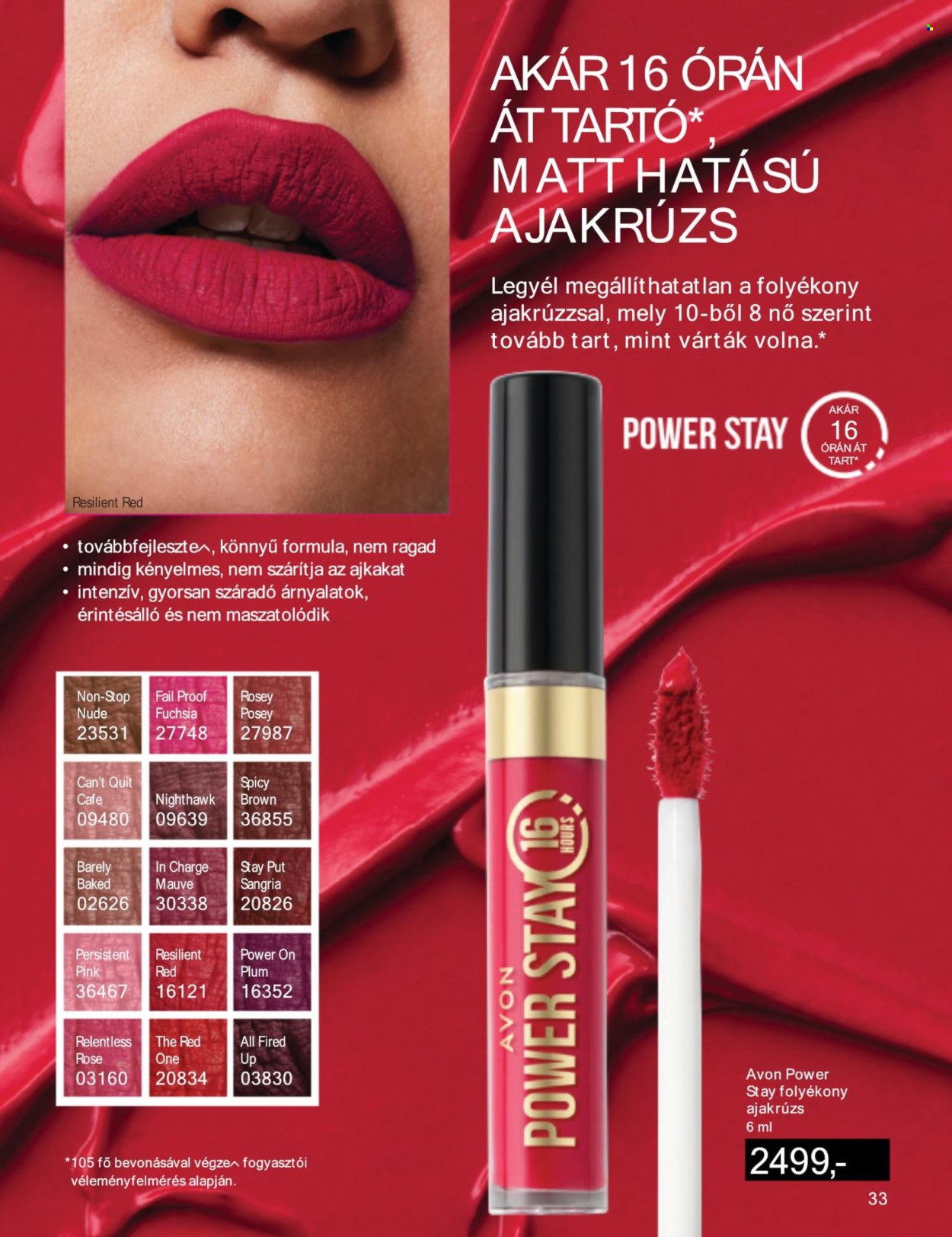 Avon akciós újságok - 2024.02.01 - 2024.02.29. Oldal 35
