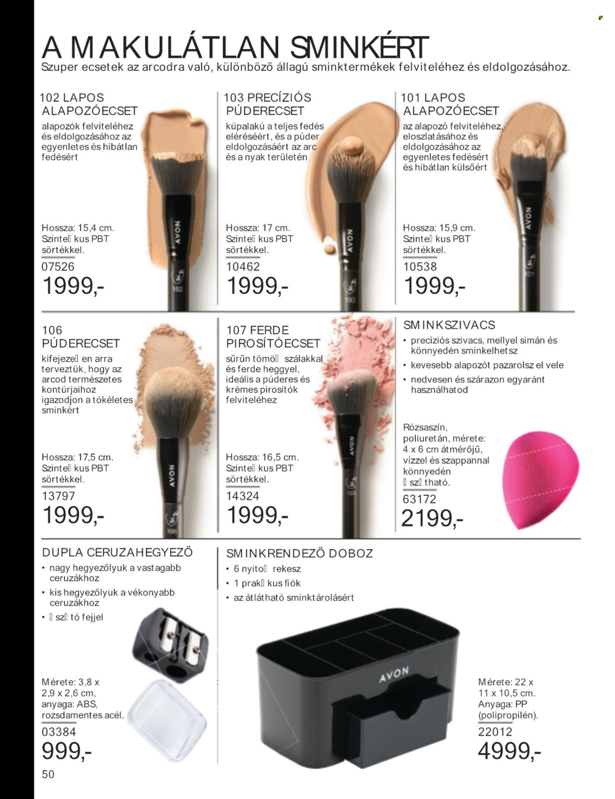 Avon akciós újságok - 2024.02.01 - 2024.02.29. Oldal 52