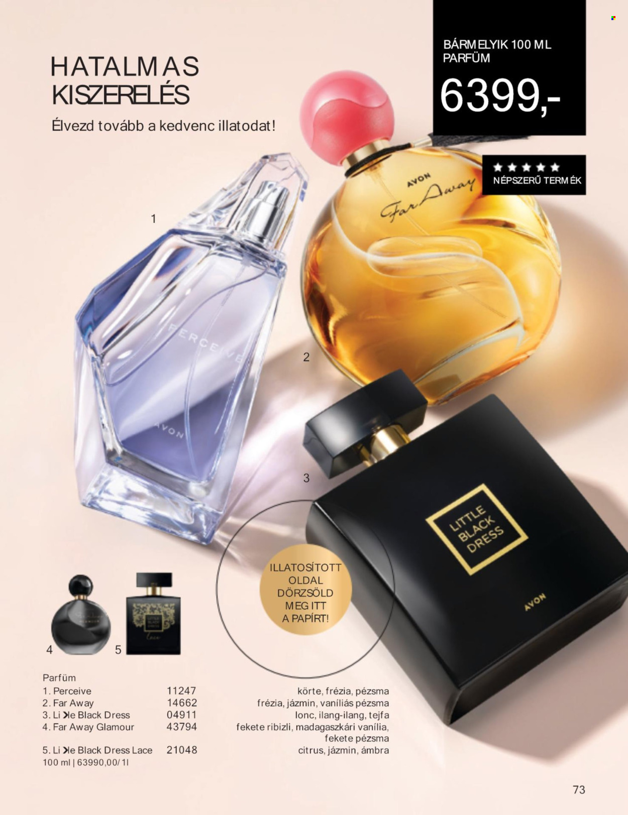 Avon akciós újságok - 2024.02.01 - 2024.02.29. Oldal 75