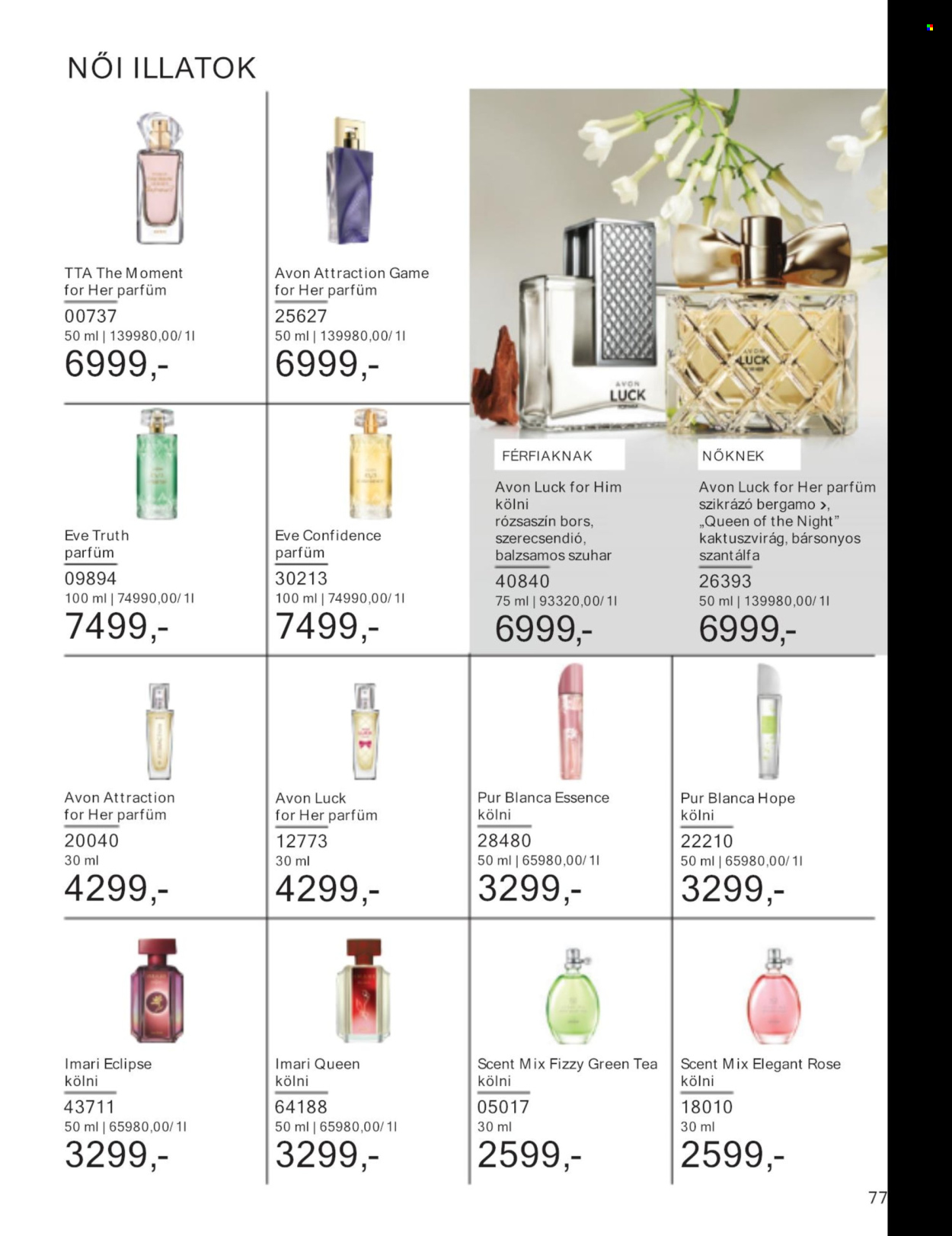 Avon akciós újságok - 2024.02.01 - 2024.02.29. Oldal 79
