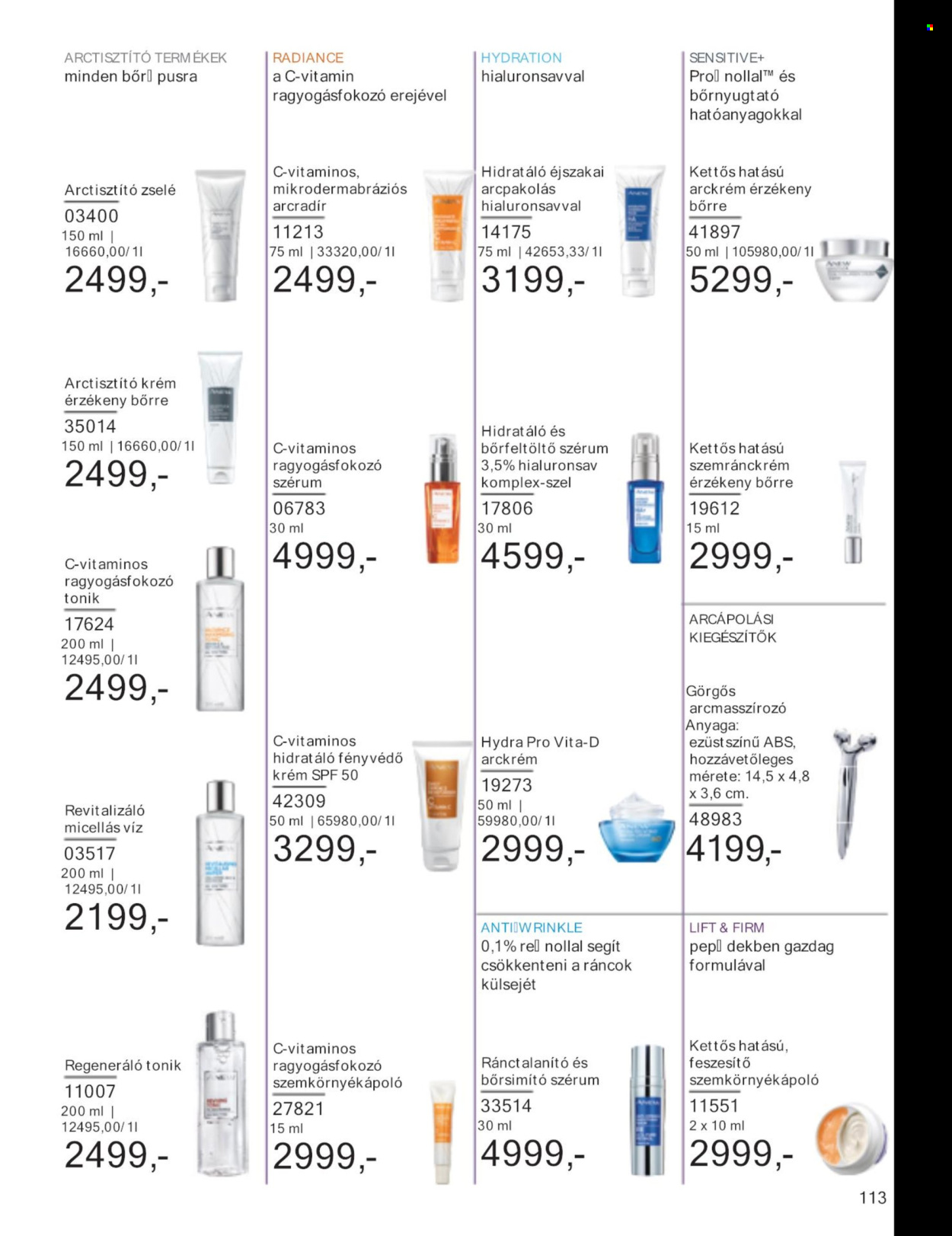 Avon akciós újságok - 2024.02.01 - 2024.02.29. Oldal 117