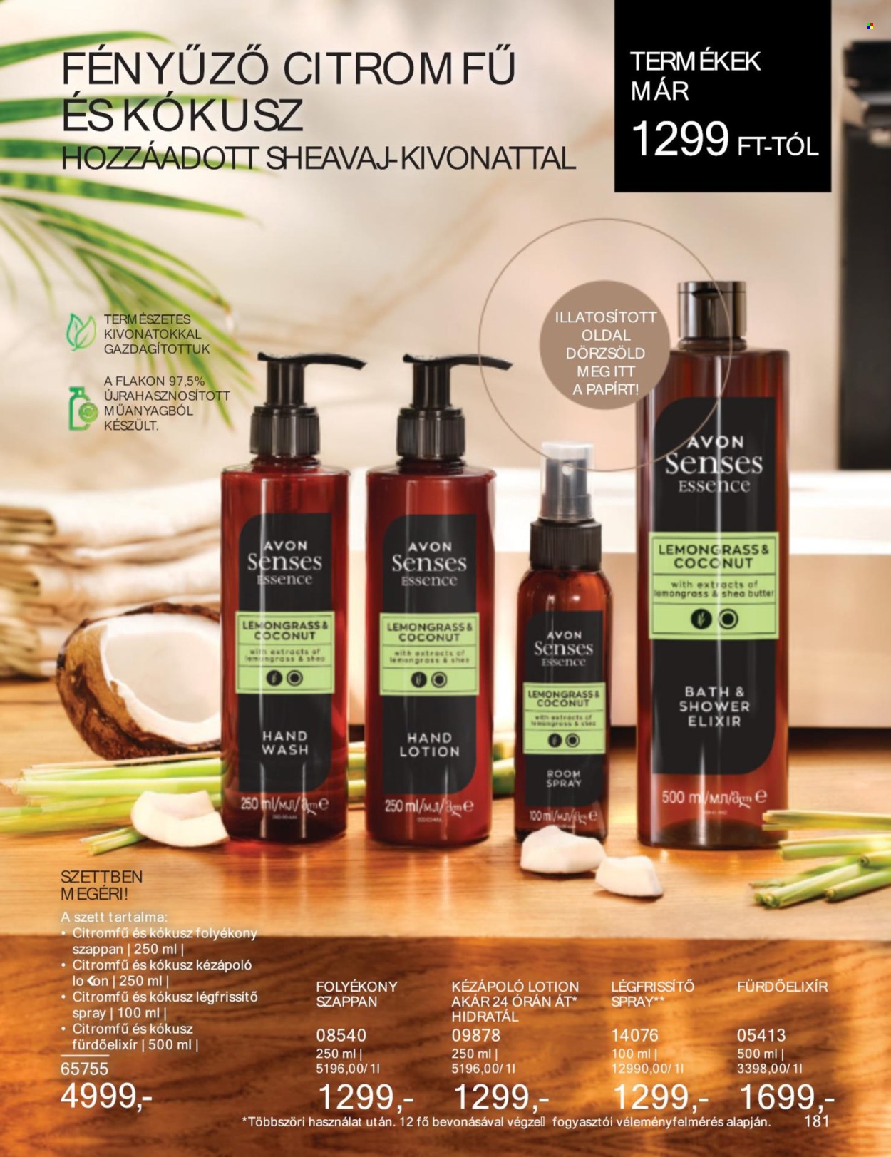 Avon akciós újságok - 2024.02.01 - 2024.02.29. Oldal 185