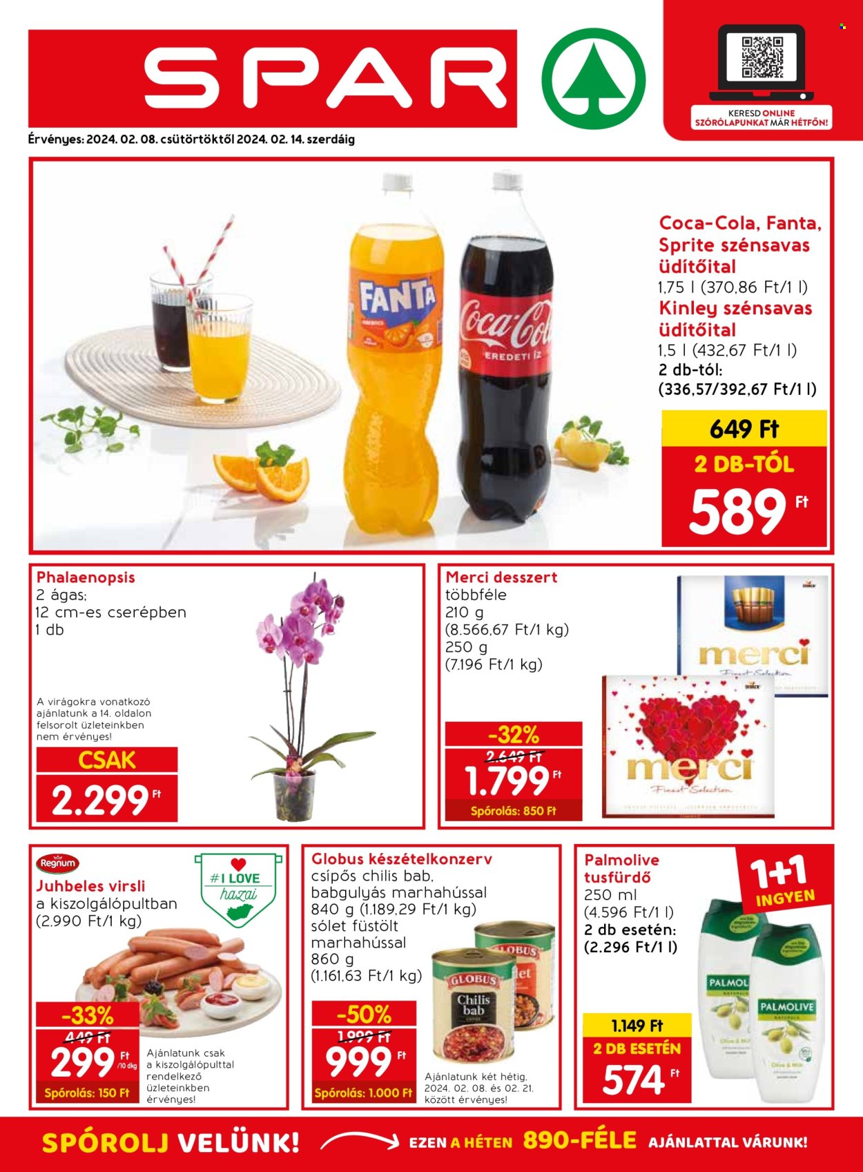 SPAR akciós újságok - 2024.02.08 - 2024.02.14. Oldal 1
