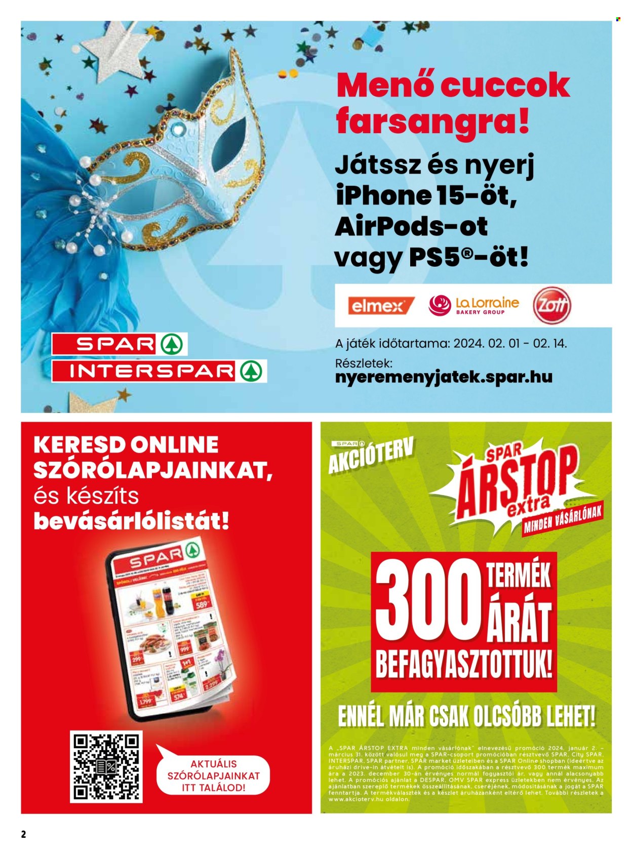 SPAR akciós újságok - 2024.02.08 - 2024.02.14. Oldal 2