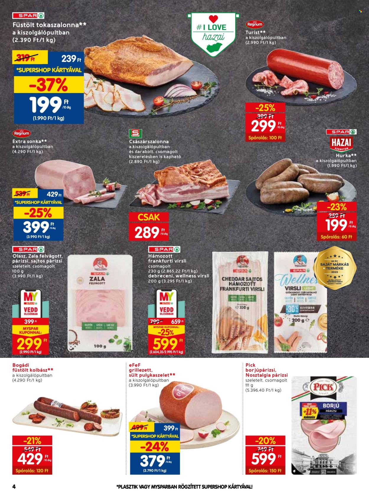 SPAR akciós újságok - 2024.02.08 - 2024.02.14. Oldal 4