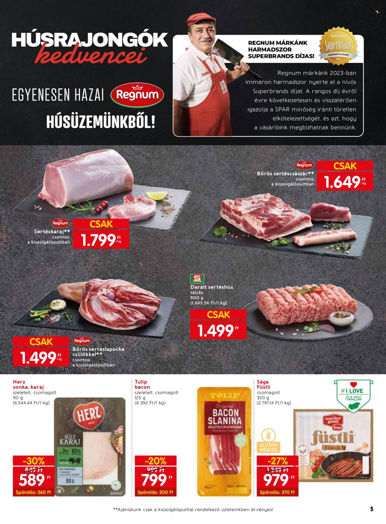 SPAR akciós újságok - 2024.02.08 - 2024.02.14. Oldal 5