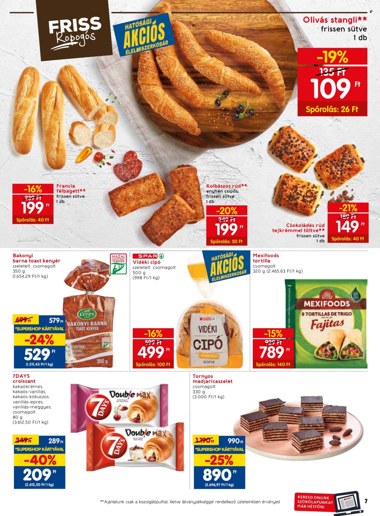 SPAR akciós újságok - 2024.02.08 - 2024.02.14. Oldal 7