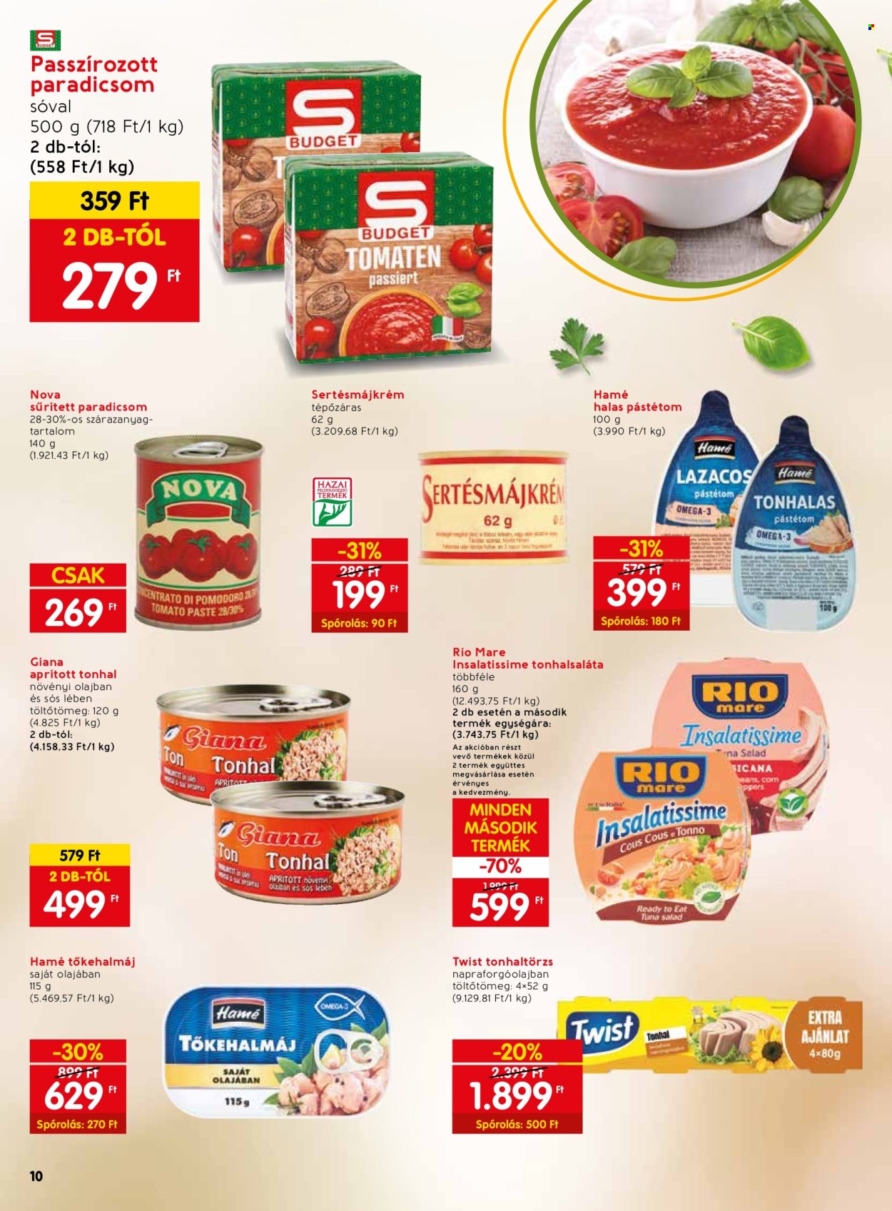 SPAR akciós újságok - 2024.02.08 - 2024.02.14. Oldal 10