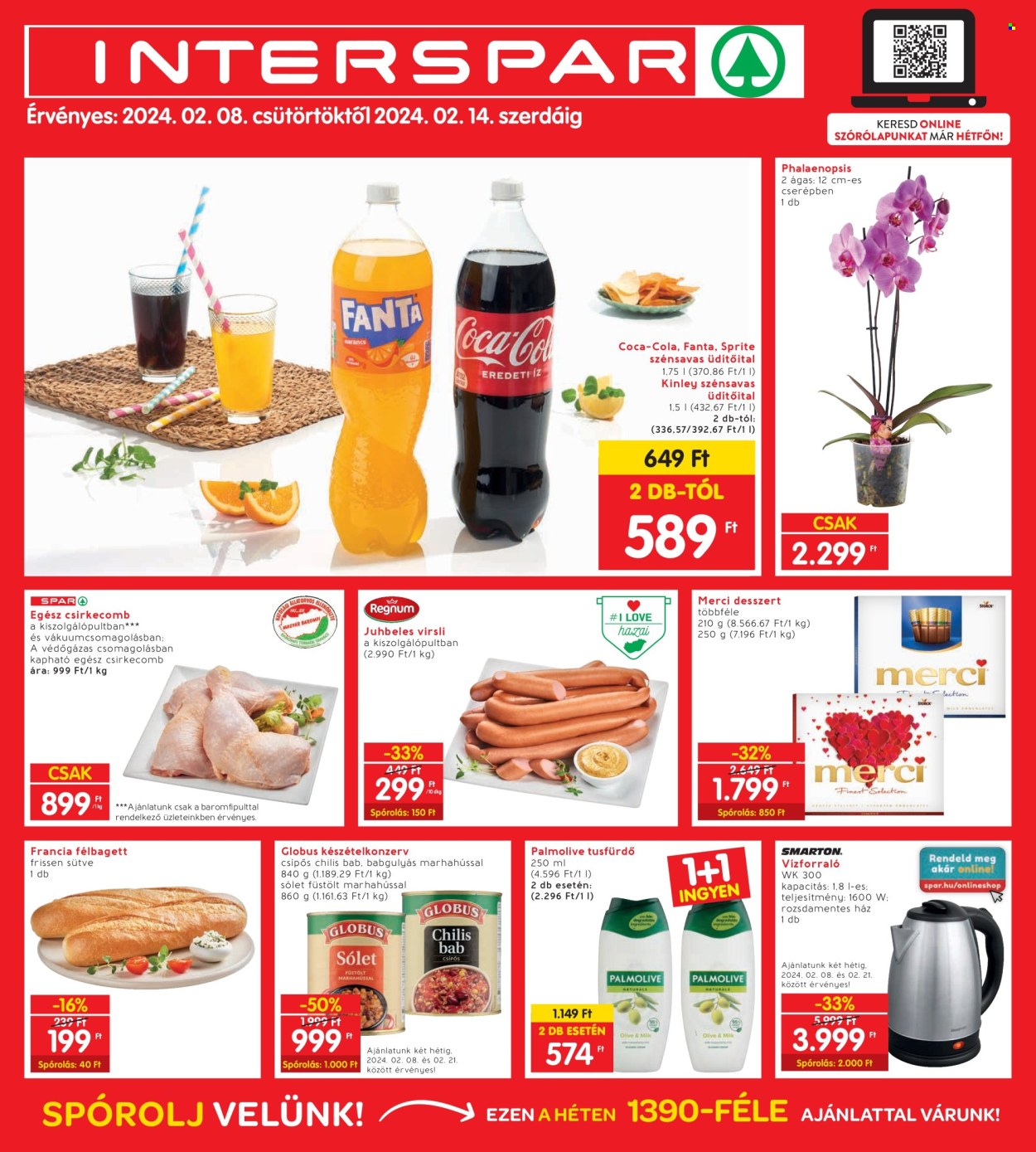INTERSPAR akciós újságok - 2024.02.08 - 2024.02.14. Oldal 1