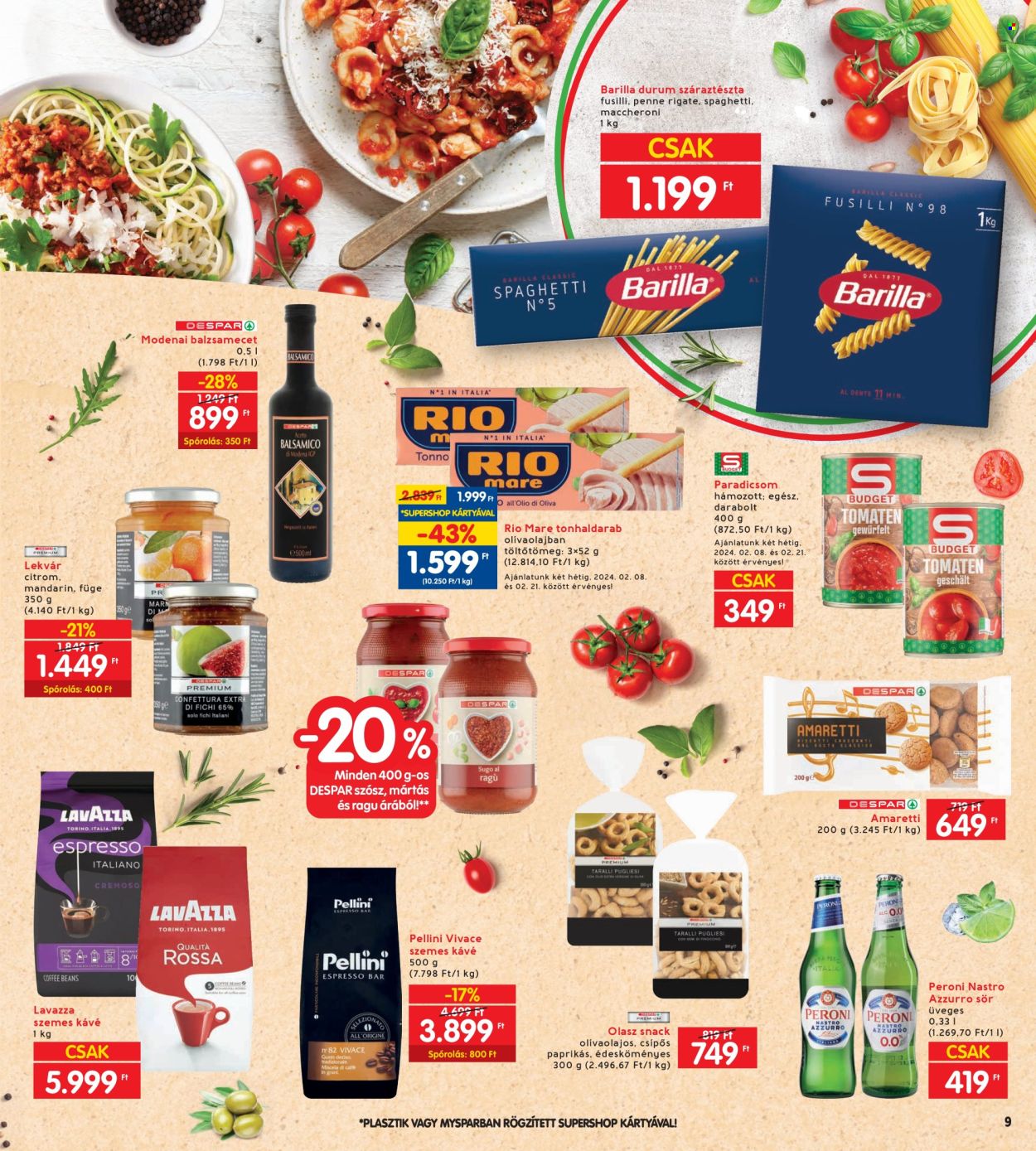INTERSPAR akciós újságok - 2024.02.08 - 2024.02.14. Oldal 9