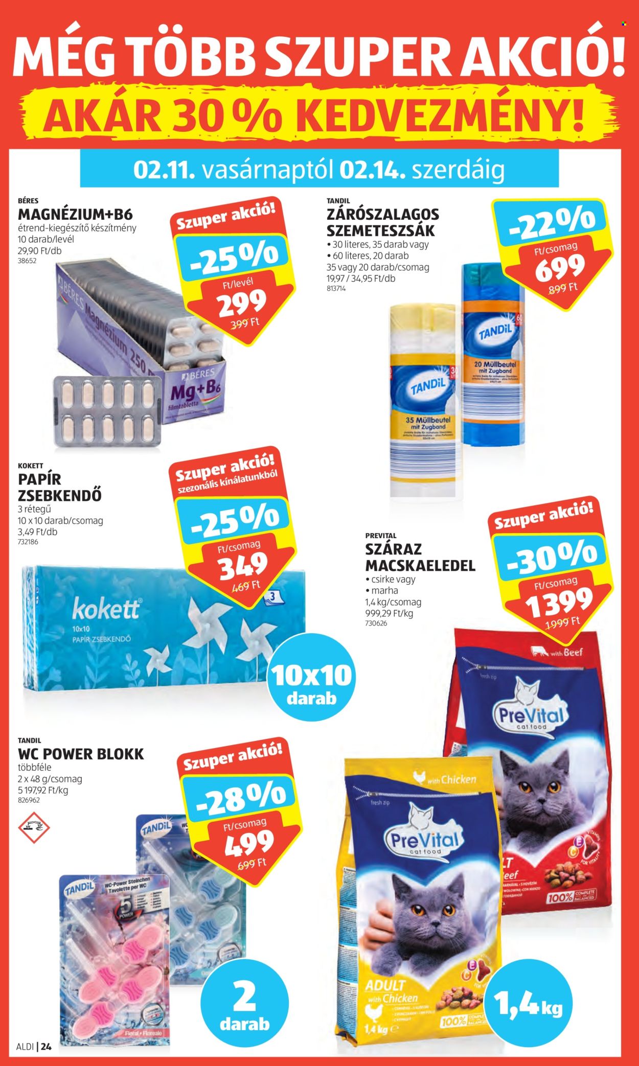 Aldi akciós újságok - 2024.02.08 - 2024.02.14. Oldal 30