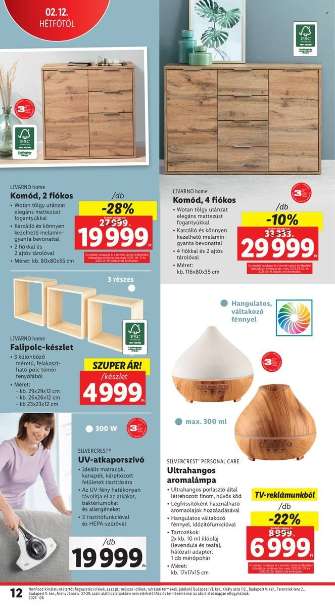 Lidl akciós újságok. Oldal 12