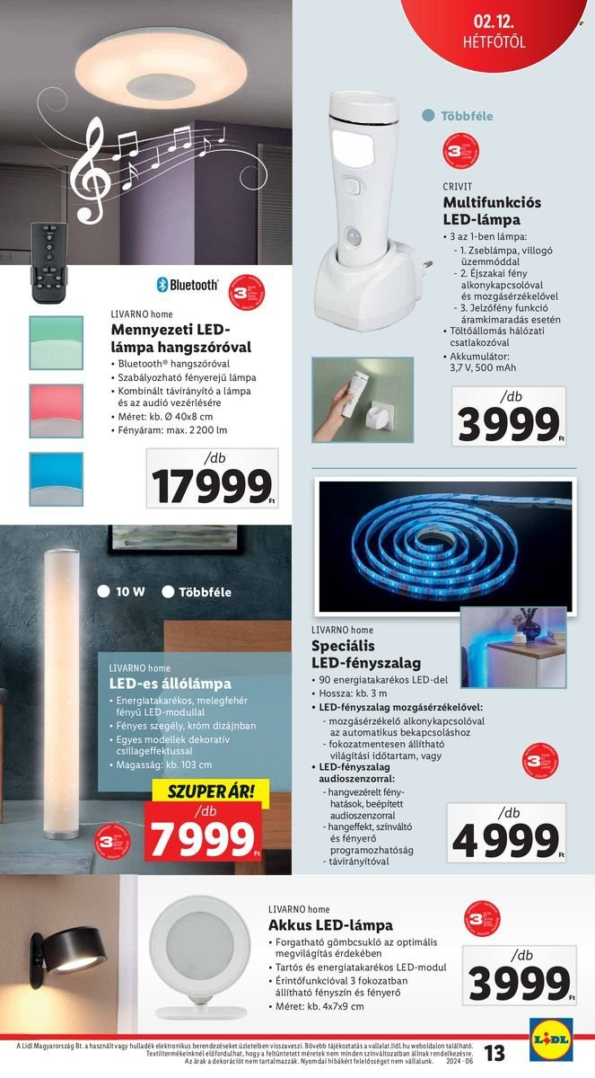 Lidl akciós újságok. Oldal 13
