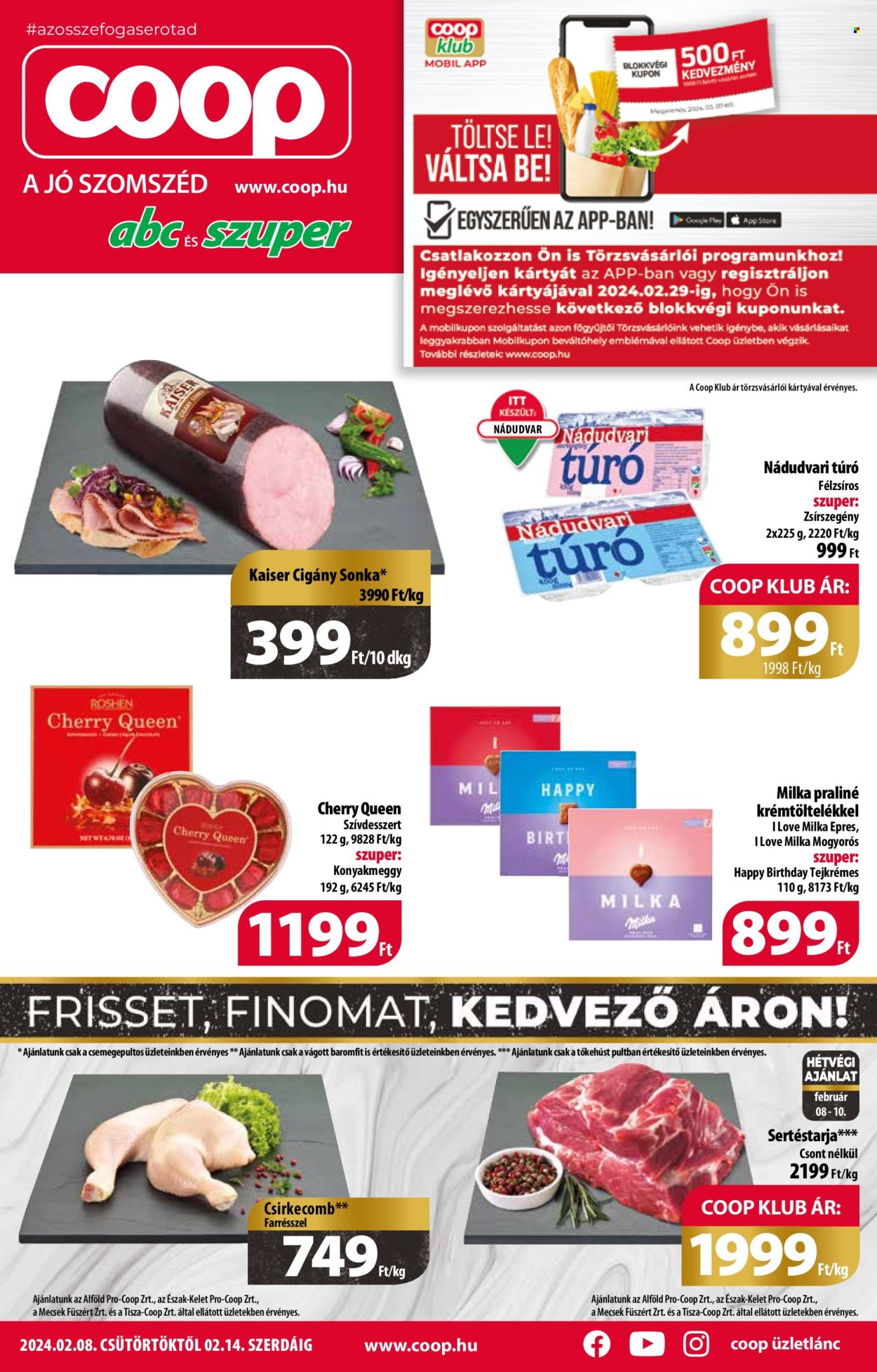Coop akciós újságok - 2024.02.08 - 2024.02.14. Oldal 1