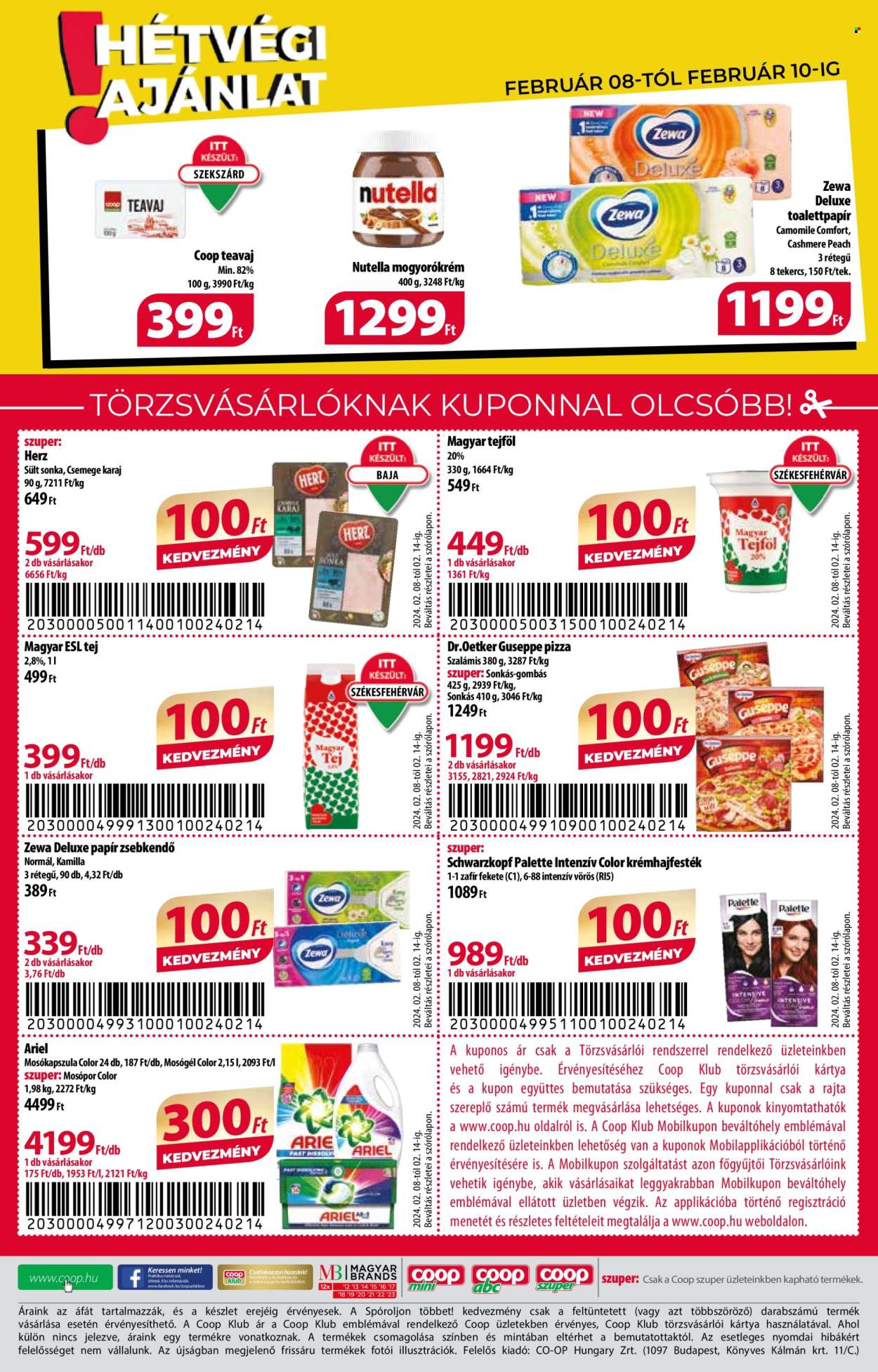 Coop akciós újságok - 2024.02.08 - 2024.02.14. Oldal 8
