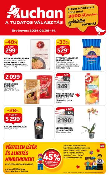 Újság Auchan - 2024.02.08 - 2024.02.14.