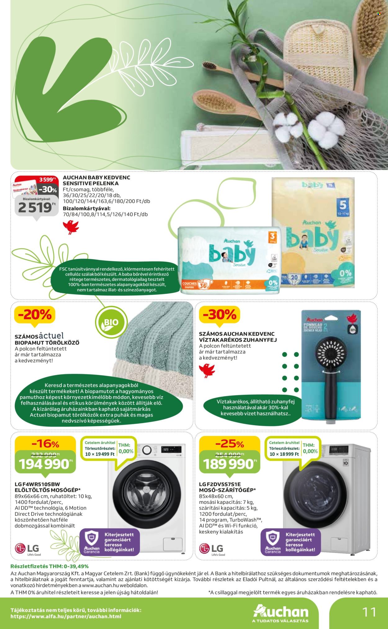 Auchan akciós újság • Hipermarket Green Week ajánlatok • 2024.02.08 - 11.  oldal