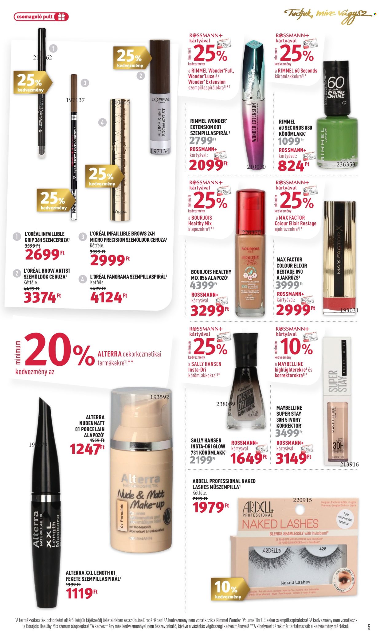 Rossmann akciós újságok - 2024.02.12 - 2024.02.23. Oldal 5