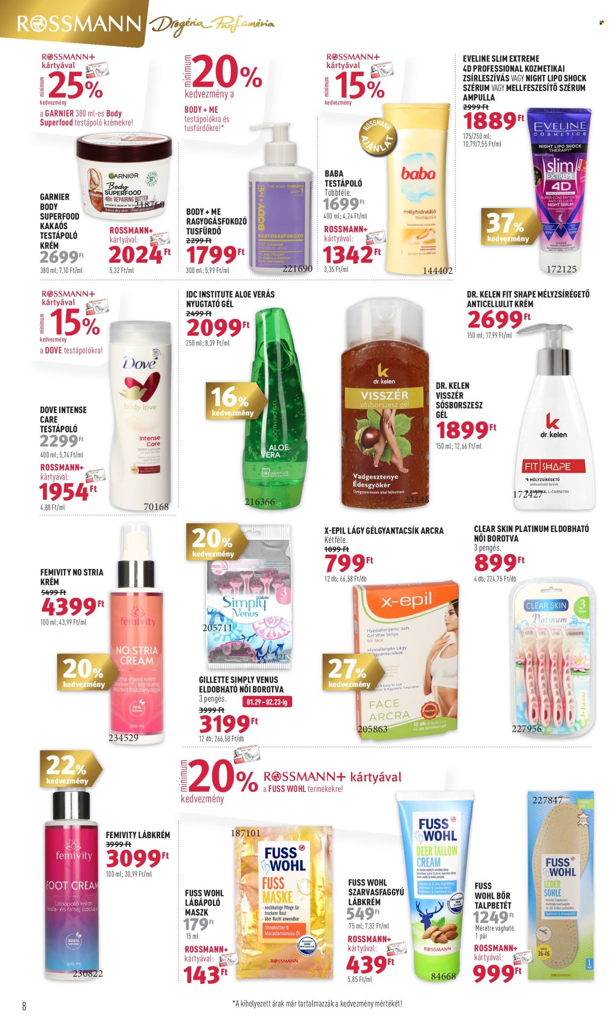 Rossmann akciós újságok - 2024.02.12 - 2024.02.23. Oldal 8