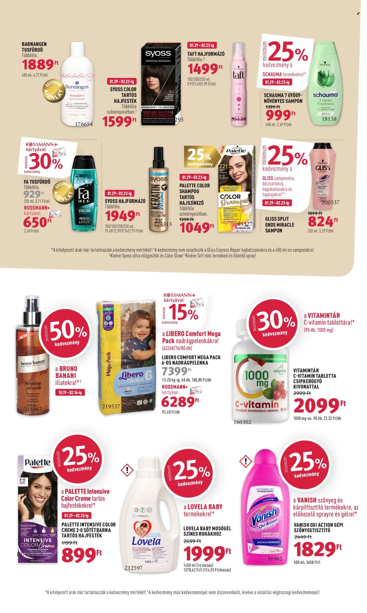 Rossmann akciós újságok - 2024.02.12 - 2024.02.23. Oldal 22