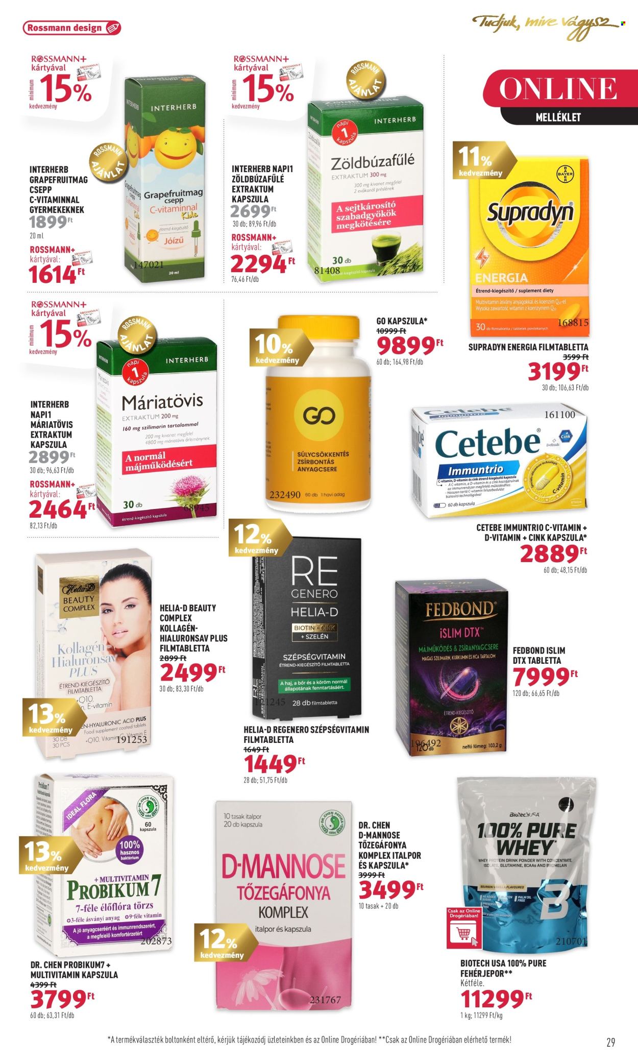 Rossmann akciós újságok - 2024.02.12 - 2024.02.23. Oldal 31
