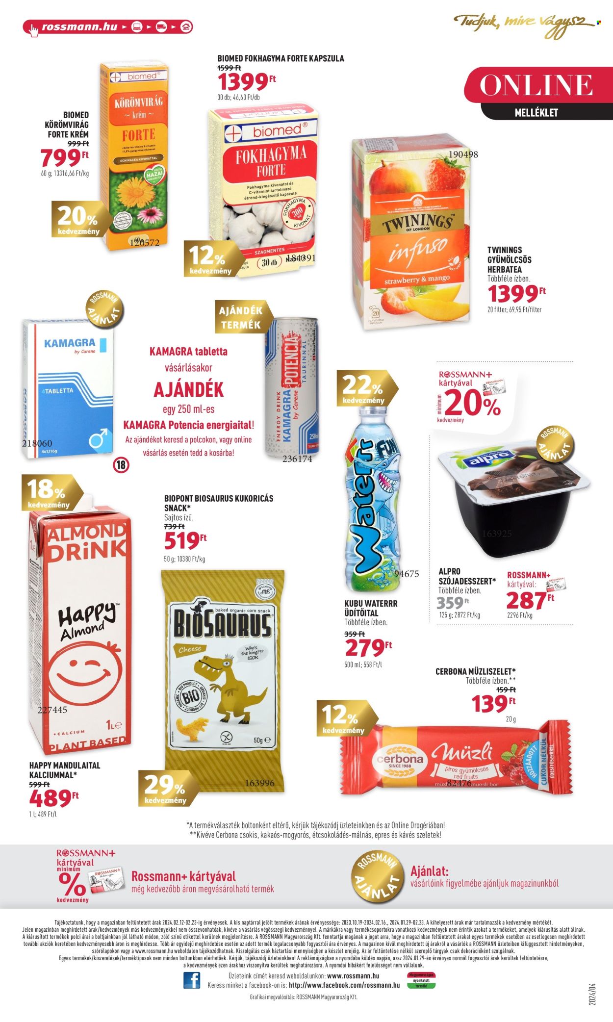 Rossmann akciós újságok - 2024.02.12 - 2024.02.23. Oldal 33