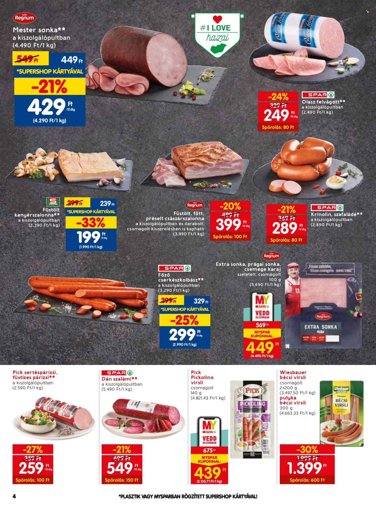 SPAR akciós újságok - 2024.02.15 - 2024.02.21. Oldal 4
