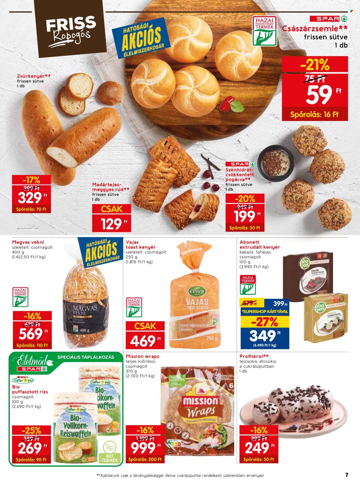 SPAR akciós újságok - 2024.02.15 - 2024.02.21. Oldal 7
