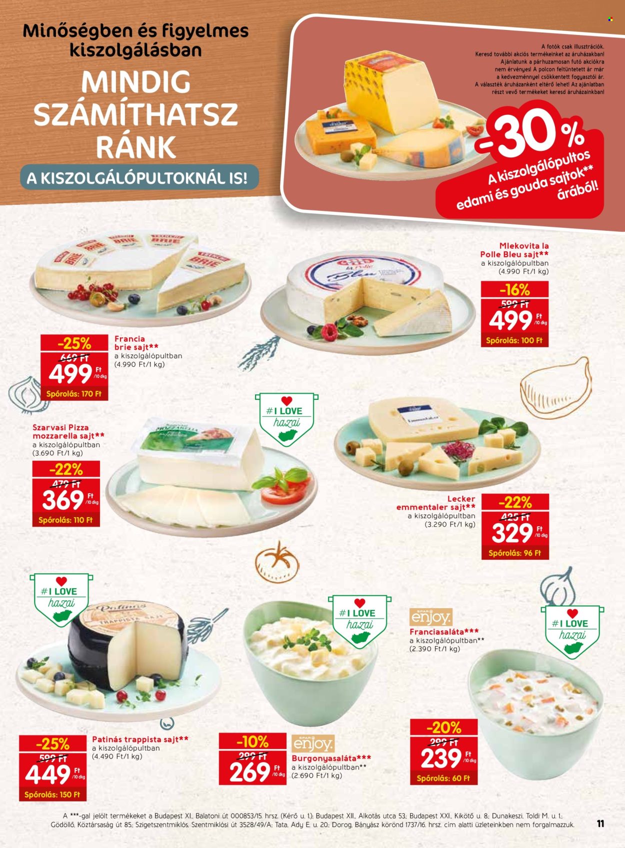 SPAR akciós újságok - 2024.02.15 - 2024.02.21. Oldal 11